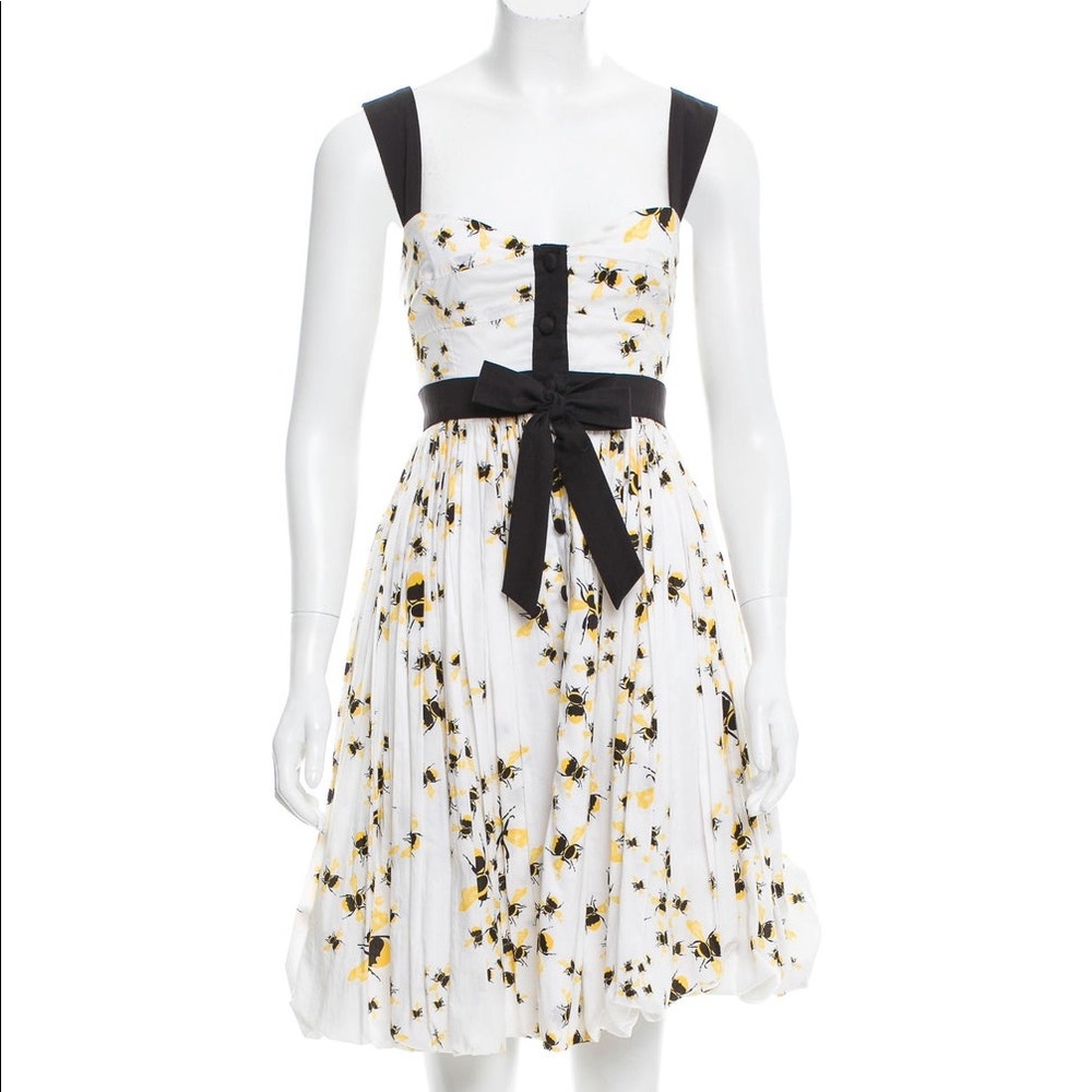 DIANE VON FURSTENBERG bumble bee dress
